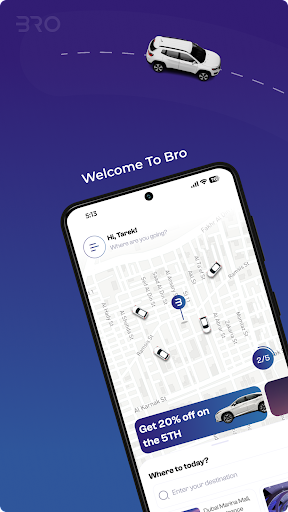 BRO - Select your ride Screen 2