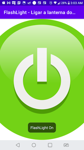 FlashLight - Turn on the flash Screen 2