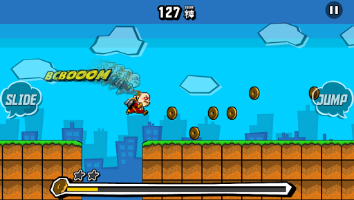 Android application Mr.Rockets Run screenshort