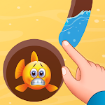 Cover Image of ダウンロード Dig Sand - Save the Fish  APK