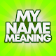 My Name Meaning Изтегляне на Windows