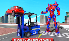 警察のゼブラロボット SUVジープのおすすめ画像2