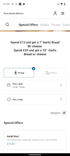 Pizza Queen Whiston Screen 3