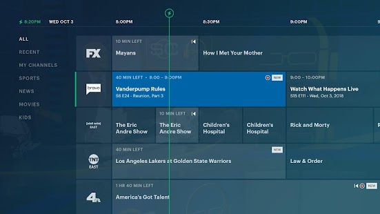 Hulu for Android TV Screenshot