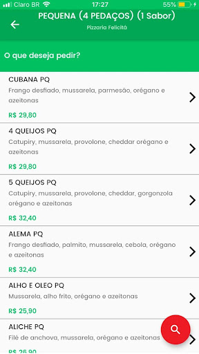 Pizzaria Felicita Screen 2