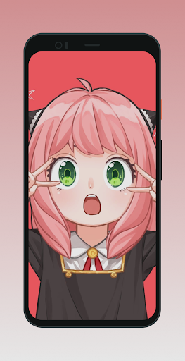 Android application Wallpaper Anya Forger HD screenshort