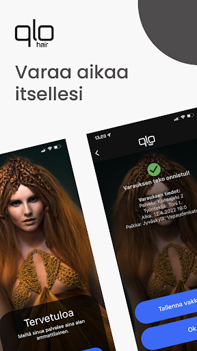 Android application Glohair screenshort