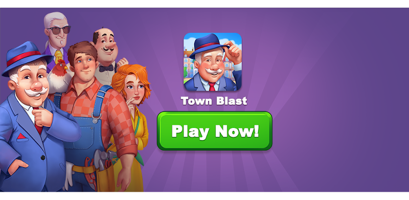 Town Blast: Toon Characters & Puzzle Games