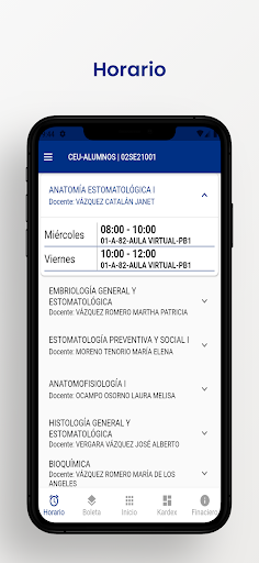 CEUNI Alumno Screen 3
