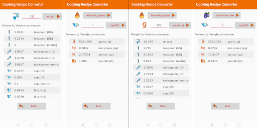 Cooking Recipe Converter screenshot 3