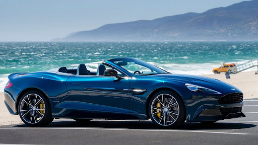 Android application Aston Martin Vanquish screenshort