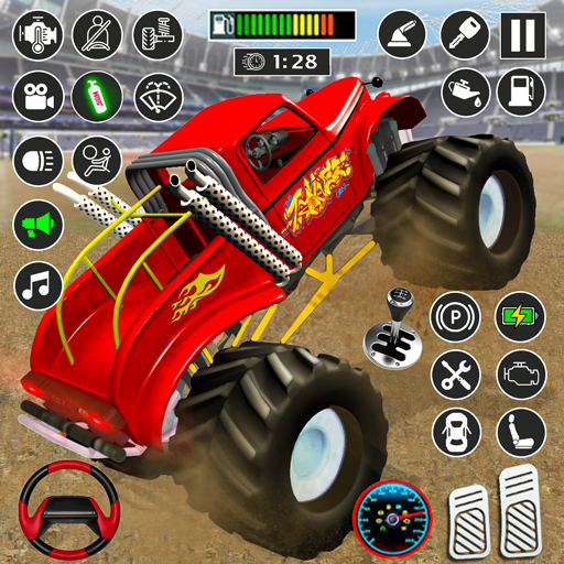 Monster Truck Stunts Car Games  Icon
