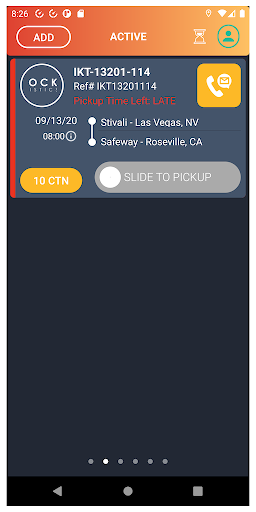 ClockWork Delivery Screen 3