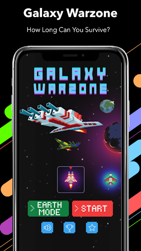 Android application Galaxy Warzone screenshort