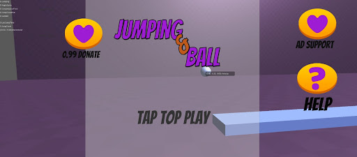 Android application Jumping ball playmaker screenshort