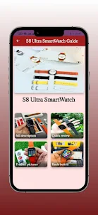 S8 Ultra SmartWatch Guide