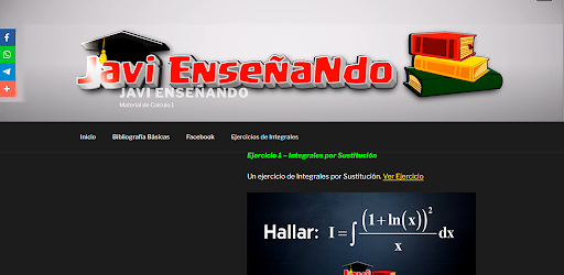 Android application Javi Enseñando App screenshort