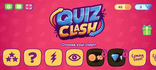 Quiz Clash: 2-Player Challenge