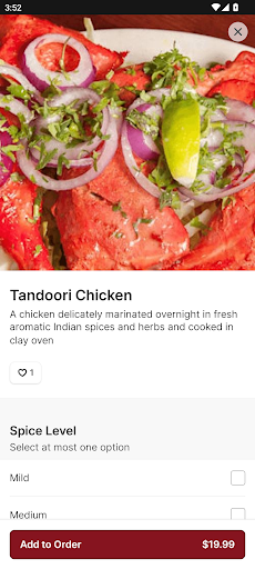 Bombay Bites Indian Cuisine Screenshot 3 - AppWisp.com