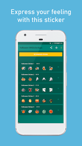 Halloween Stickers WAStickerAp