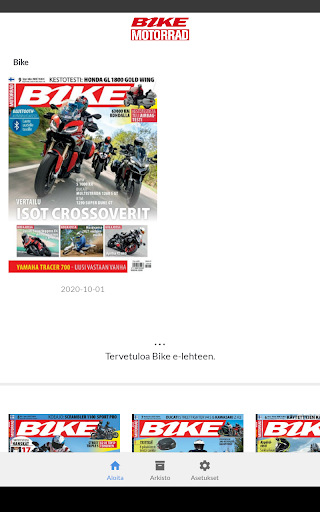 Bike Suomi Screen 3