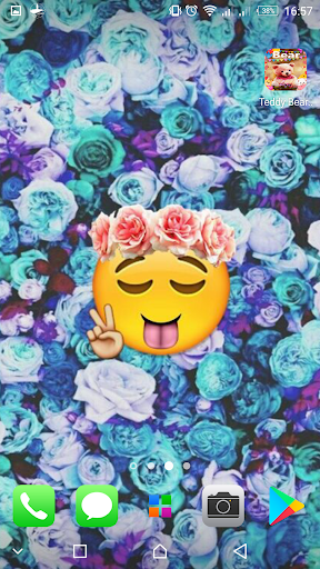 Emoji Wallpapers Cute Backgrounds By Kawaii Apps Google Play United States Searchman App Data Information