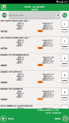 Resnick Distributors Screen 3