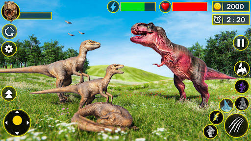 Android application Virtual Wild Dino Family Sim screenshort