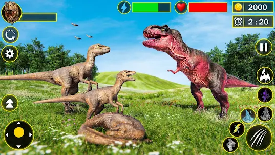 Virtual Wild Dino Family Sim
