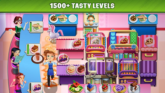 COOKING DASH Apk v2.11.4 Mod Gold /Coins / Tickets / Unlock Download Gallery 1