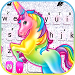 Cover Image of Download Color Rainbow Unicorn Keyboard  APK
