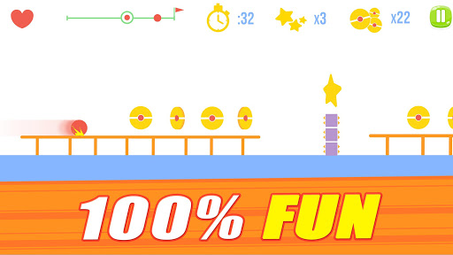 Android application Gravity Platform : Colors Game screenshort