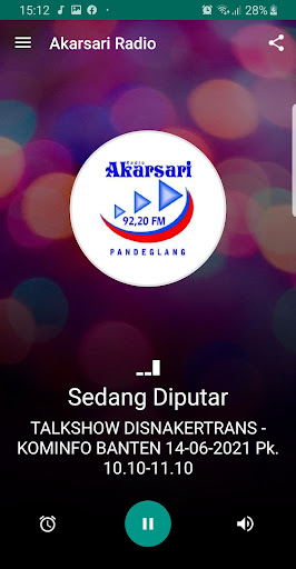 Akarsari Radio Screen 2