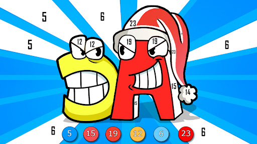 Alphabet Lore Coloring by Num