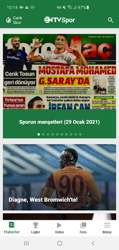 NTV Spor - Sporun Adresi Screenshot 1 - AppWisp.com