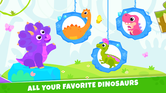 Bini Dino Puzzles for Kids!