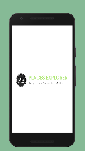 Android application Places Explorer screenshort