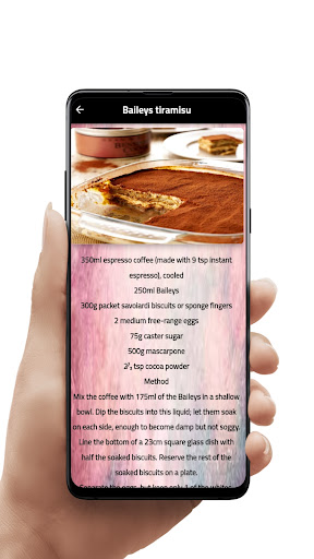 Deserts made with coffe Screen 3