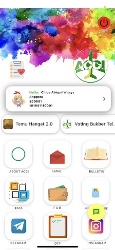 ACCI Apps Screen 2