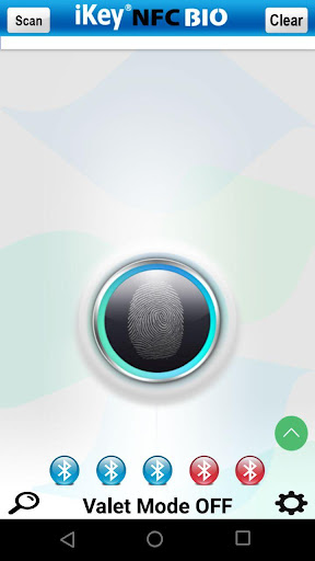 Android application iKeyNFCBIO screenshort