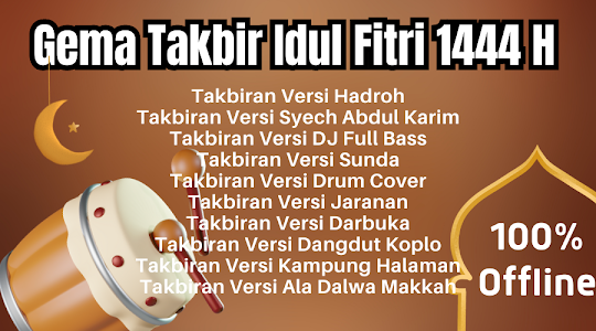 Gema Takbir Idul Fitri