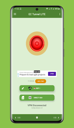Android application EC Tunnel LITE - Unlimited VPN screenshort