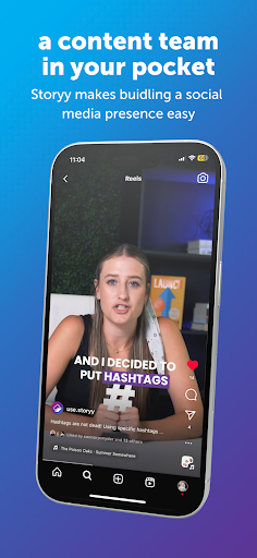 Android application Storyy screenshort