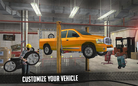 Offroad Pickup Truck Sim Games screenshots 18