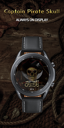 Captain Pirate Skull_Watchface Screen 3