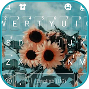 Sunflowers 2 Keyboard Background