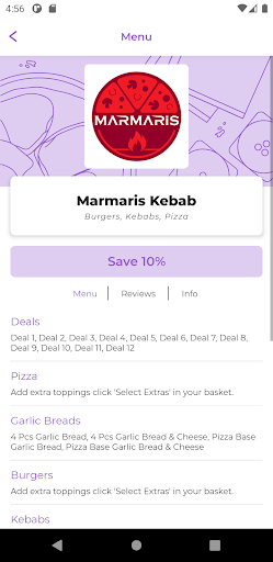 Marmaris Kebab TA1 Screen 2