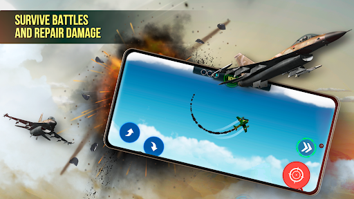 Android application Airplane Battle - Sky Warriors screenshort
