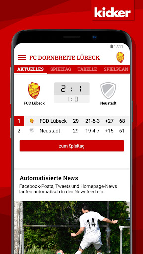 FC Dornbreite Lübeck Screen 2