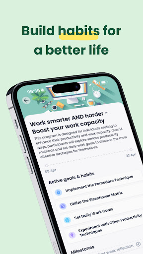 Android application Mady – Self Improvement screenshort